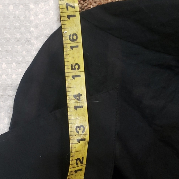 Lili Lalande Black Button Up Long Sleeve Embroidered Shirt Size- 42 - Picture 8 of 10